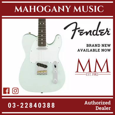 Fender American Performer Telecaster Electric Guitar Rosewood FB, Satin Sonic Blue