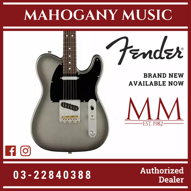 Fender American Professional II Telecaster Electric Guitar, RW FB, Mercury