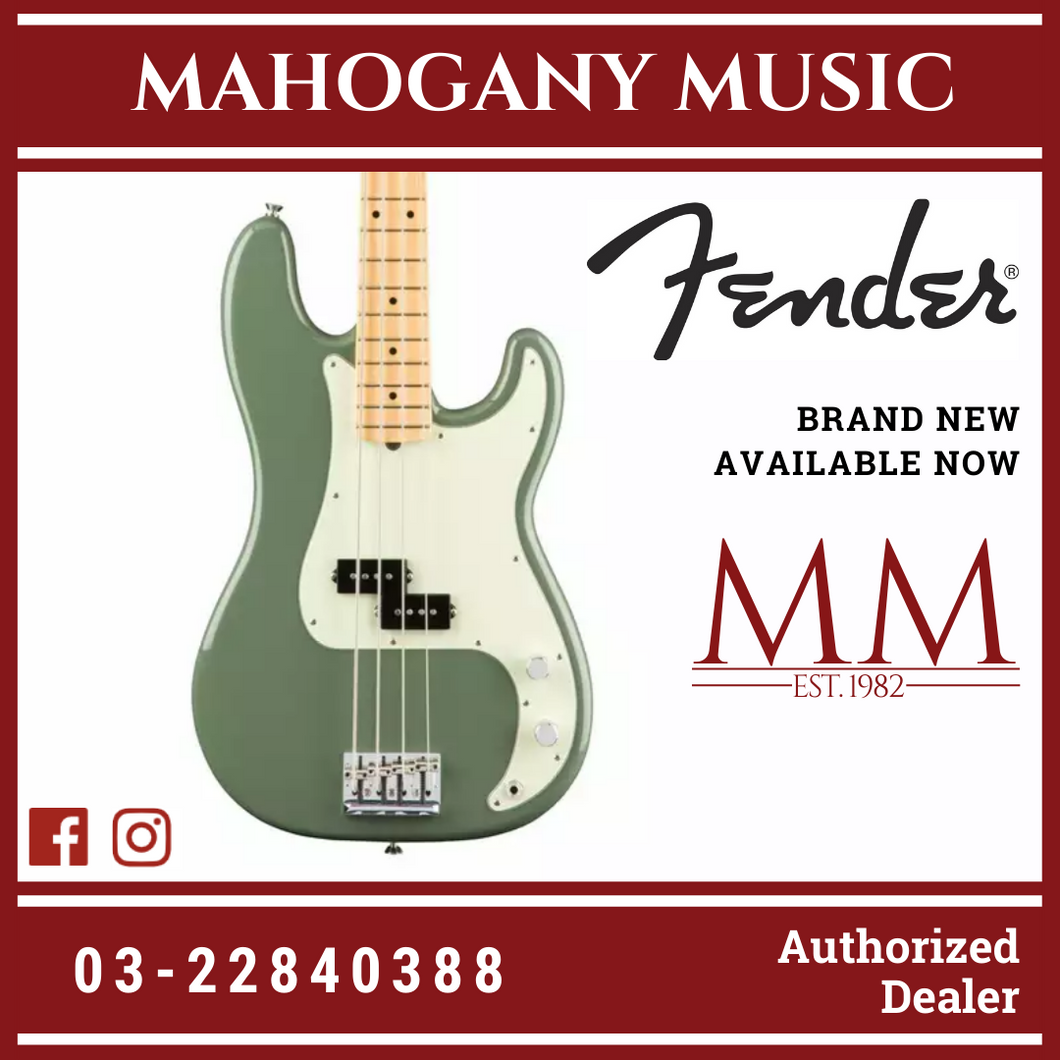 Fender precision bass 2025 antique olive