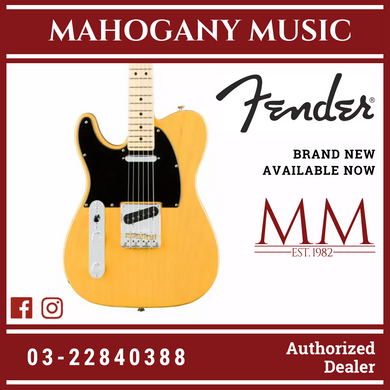 Fender American Professional Telecaster Left-Handed Electric Guitar, Maple FB, Butterscotch Blonde