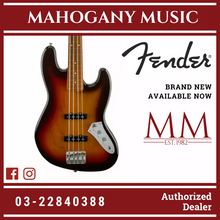 [PREORDER] Fender Artist Jaco Pastorius Fretless Jazz Bass Guitar, 3-Tone Sunburst