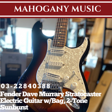 Fender Dave Murrary Stratocaster Electric Guitar w/Bag, 2-Tone Sunburst