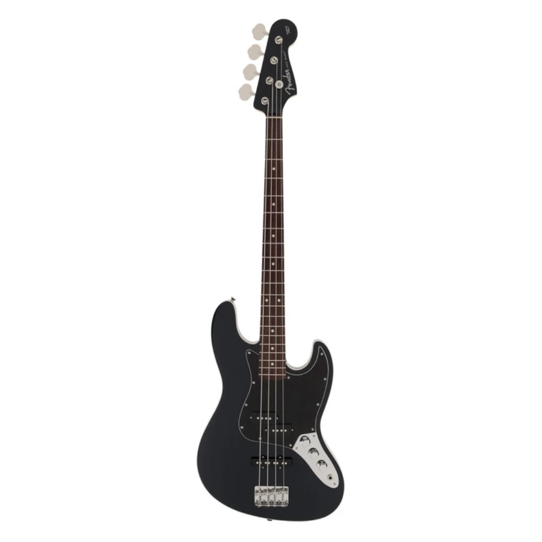 Fender Japan Aerodyne II Jazz Bass Guitar, RW FB, Gun Metal Blue Fender Japan Aerodyne II Jazz Bass Guitar, RW FB, Gun Metal Blue
