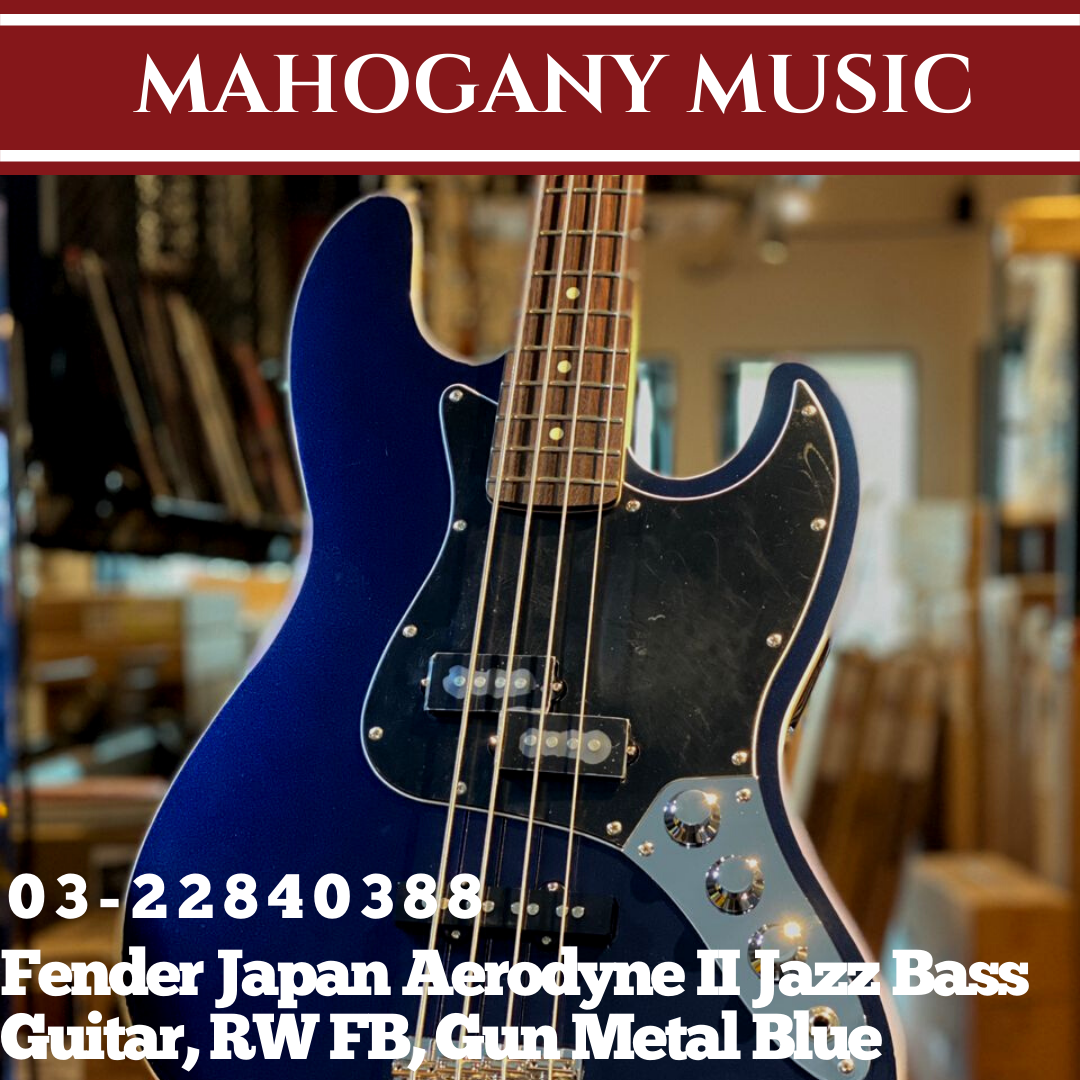 Fender Aerodyne Jazz Bass RW Black Bas electric - Muziker