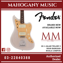 Fender Japan Heritage 60s Jazzmaster Electric Guitar, RW FB, White Blonde