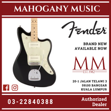 Fender Japan Hybrid II Jazzmaster Electric Guitar, Maple FB, Black