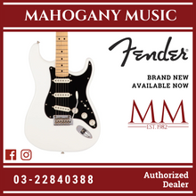 Fender Japan Hybrid II Stratocaster Electric Guitar, Maple FB, Arctic White
