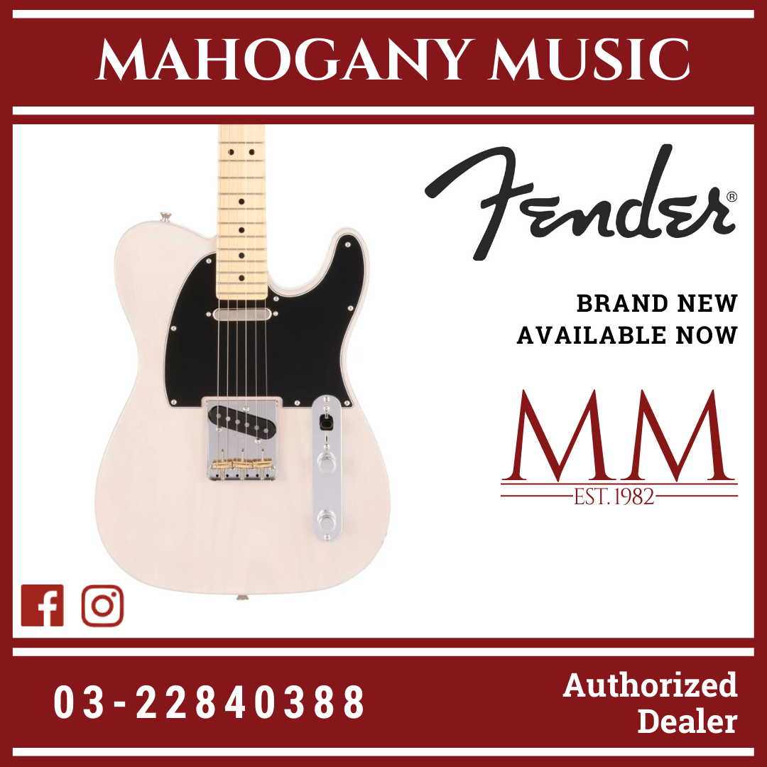 Fender Japan Hybrid II Telecaster Electric Guitar, Maple FB, US 