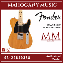 Fender Japan Hybrid II Telecaster Electric Guitar, Maple FB, Vintage Natural