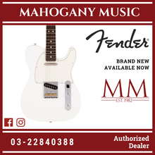 Fender Japan Hybrid II Telecaster Electric Guitar, RW FB, Arctic White