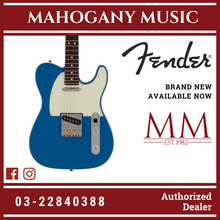 Fender Japan Hybrid II Telecaster Electric Guitar, RW FB, Forest Blue