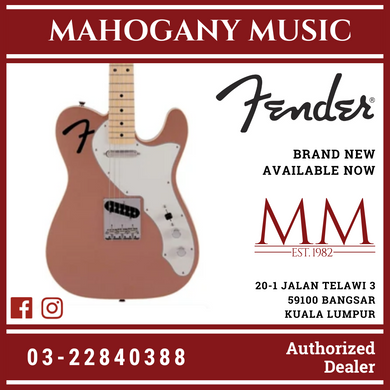 Fender Japan Ltd Ed F Hole Telecaster Thinline Electric Guitar, Maple FB, Penny