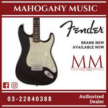 Fender Japan Traditional II 60s Stratocaster Electric Guitar, RW FB, Black