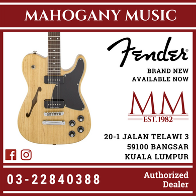 Fender Jim Adkins JA-90 Telecaster Electric Guitar, Natural