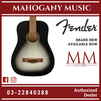 Fender Limited Edition FA-15 3/4 Size Steel String Acoustic Guitar w/ Gig Bag, Midnight Blue