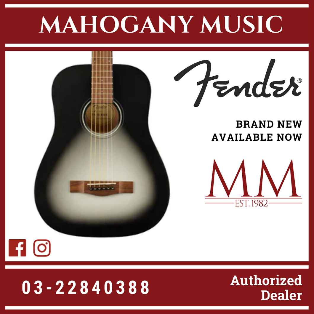 Fender Limited Edition FA-15 3/4 Size Steel String Acoustic Guitar w/ Gig Bag, Midnight Blue