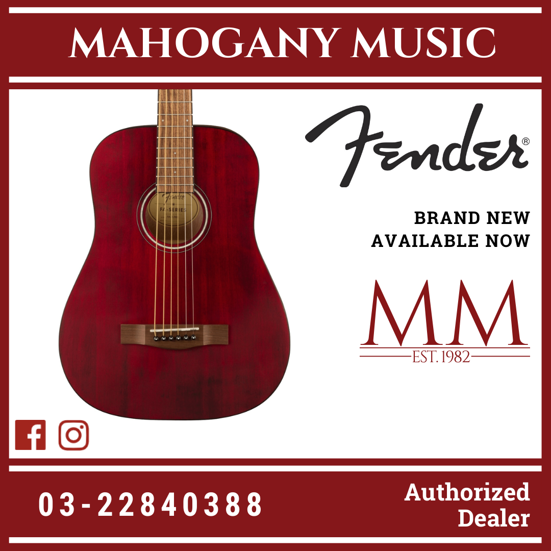 Fender Limited Edition FA15 3/4 Size Steel String Acoustic Guitar w