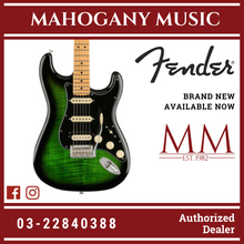 Fender Ltd Ed Player HSS Stratocaster Plus Top Electric Guitar, Maple FB, Green Burst