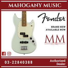 Fender Ltd Ed Player Mustang PJ Bass Guitar, Pau Ferro FB, Surf Green