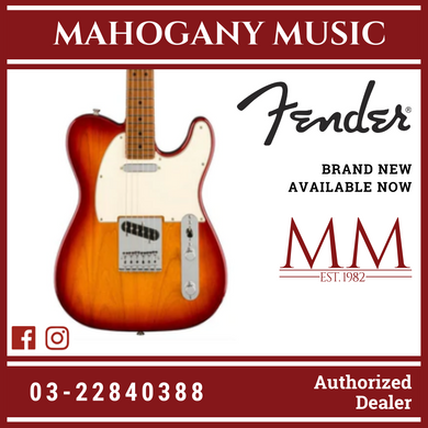 Fender Ltd Ed Player Telecaster Electric Guitar, Roasted Maple FB, Sienna Sunburst