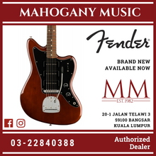 Fender Noventa Jazzmaster Electric Guitar, PF FB, Walnut