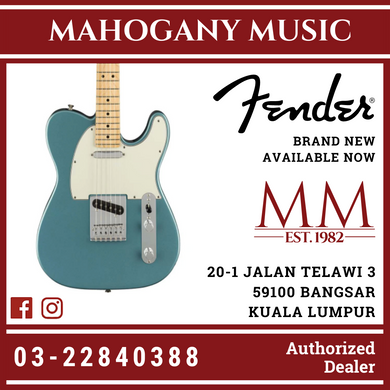 Fender Player HH Telecaster Electric Guitar, Maple FB, Tidepool