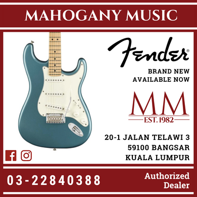 Fender Player HSS Stratocaster Electric Guitar, Maple FB, Tidepool
