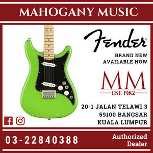 Fender Player Lead II Electric Guitar, Maple FB, Neon Green