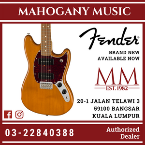Fender Player Mustang 90 Electric Guitar, Pau Ferro FB, Aged Natural