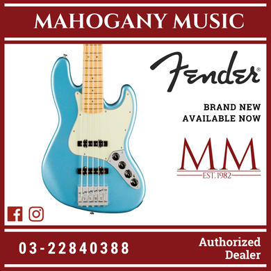 Fender Player Plus Jazz Bass V Guitar, Maple FB, Opal Spark