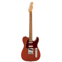 Fender Player Plus Nashville Telecaster Electric Guitar, PF FB, Aged Candy Apple Red
