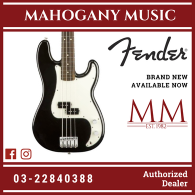 Fender Player Precision Bass Guitar, Pau Ferro FB, Black