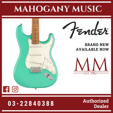 Fender Player Stratocaster Electric Guitar, Roasted Maple FB, Sea Foam Green