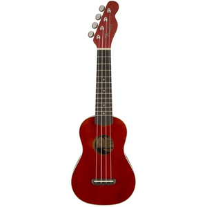 Fender Venice Soprano Ukulele, Walnut FB, Cherry