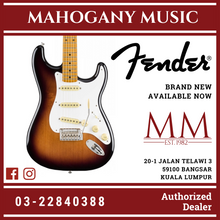 Fender Vintera 50s Stratocaster Modified Electric Guitar, Maple FB, 2-Tone Sunburst