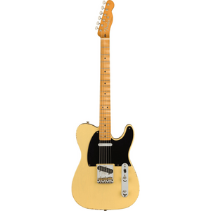 Fender Vintera Road Worn 50s Telecaster Electric Guitar, Maple FB, Vintage Blonde