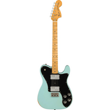 Fender Vintera Road Worn 70s Telecaster Deluxe Electric Guitar, Maple FB, Daphne Blue