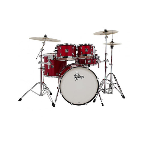 [PREORDER] Gretsch GE4605R Energy 5-Piece Drum Kit w/Hardware(20inch BD), No Cymbals, Red