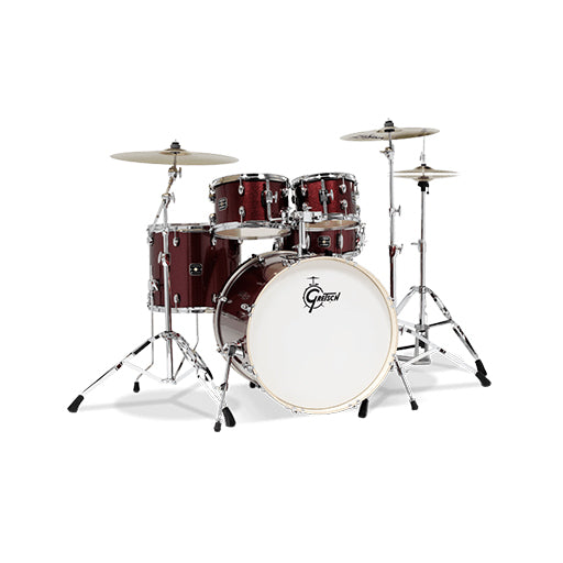 [PREORDER] Gretsch GE4E825R Energy 5-Piece Drum Kit w/Hardware(22inch BD), No Cymbals, Red