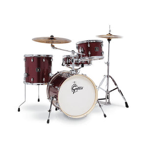 [PREORDER] Gretsch GE4S484-RS Energy 4-Piece Street Kit w/Hardware (18inch Bass), No Cymbals, Ruby Red Sparkle