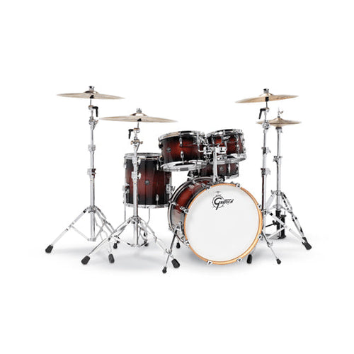 [PREORDER] Gretsch RN2-E605-CB Renown Maple 5-Piece Drum Shell Kit Set (20inch Bass), Cherry Burst