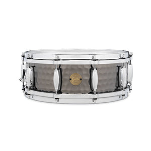 [PREORDER] Gretsch S1-0514-BSH 5x14inch Hammered Black Steel Snare Drum