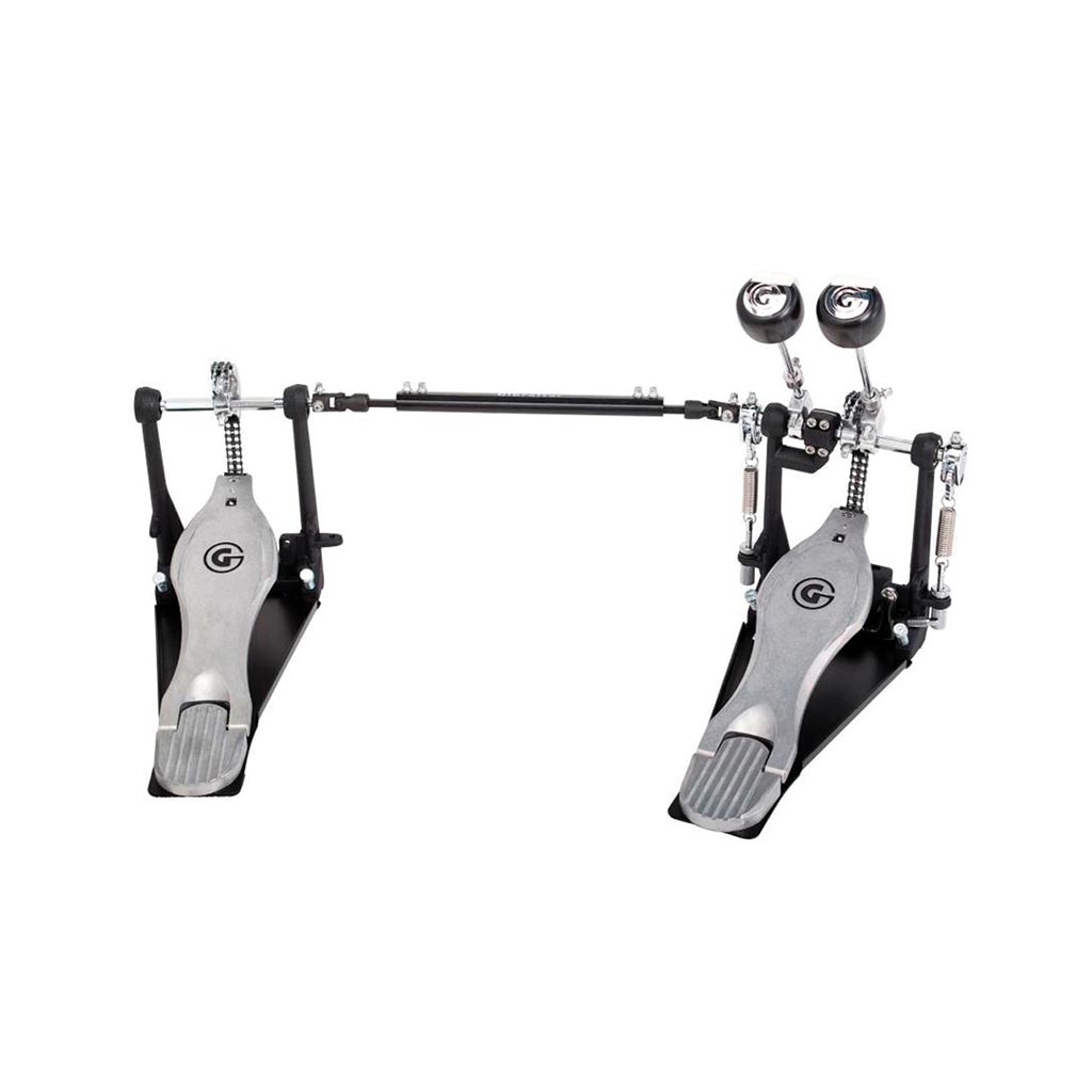 Gibraltar 6711DB Dual Chain Double CAM Drive Double Bass Drum Pedal Mahogany Music