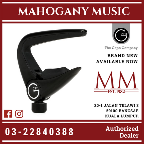 G7th Newport Guitar Capo, Black