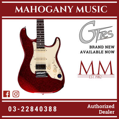 GTRS S800 Intelligent  Metal Red Electric Guitar