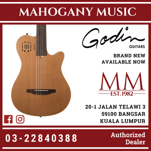 Electric Guitar Godin Multiac Grand Concert Encore Natural SG