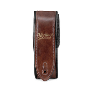 [PREORDER] Heritage Premium Leather Guitar Strap, Brown