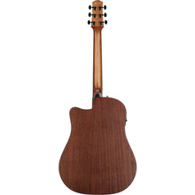 Ibanez AAD50CE-LG Advanced Acoustic Series Acoustic Electric Guitar, Natural Low Gloss