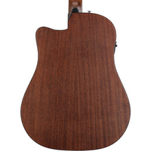 Ibanez AAD50CE-LG Advanced Acoustic Series Acoustic Electric Guitar, Natural Low Gloss