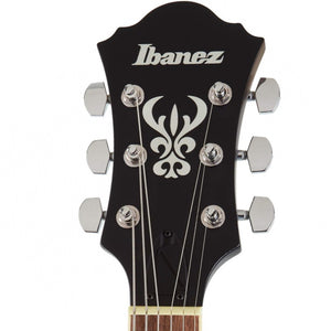 Ibanez AF55-TKF Artcore AF Series Electric Guitar, Transparent Black Flat